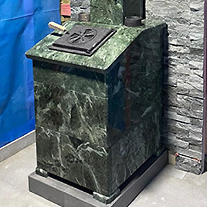 Монтаж печи GFS-ЗК 25 (П2) Президент Змеевик 980/40 мм с дымоходом ТиС Энерго
