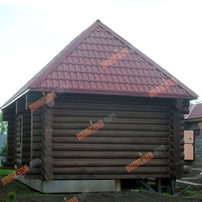 Установка печи ПБ-03М в брусовом доме в поселке Заокский