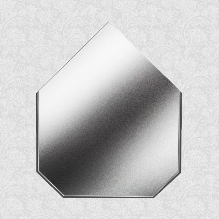 Предтопочный лист VPL031-INBA, 1000х800, зеркальный (Вулкан)
