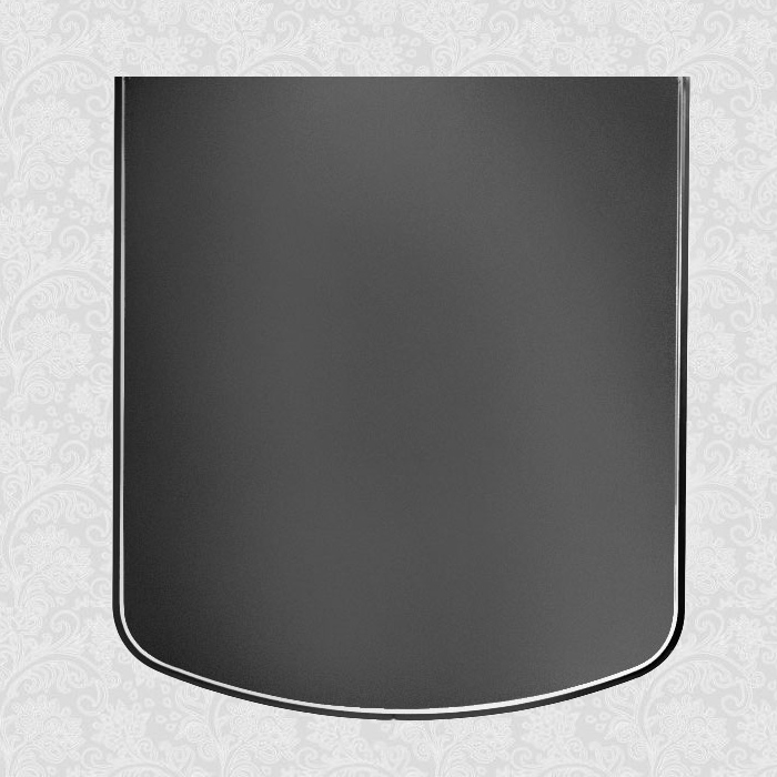 Предтопочный лист VPL051-R7010, 900х800, серый (Вулкан)
