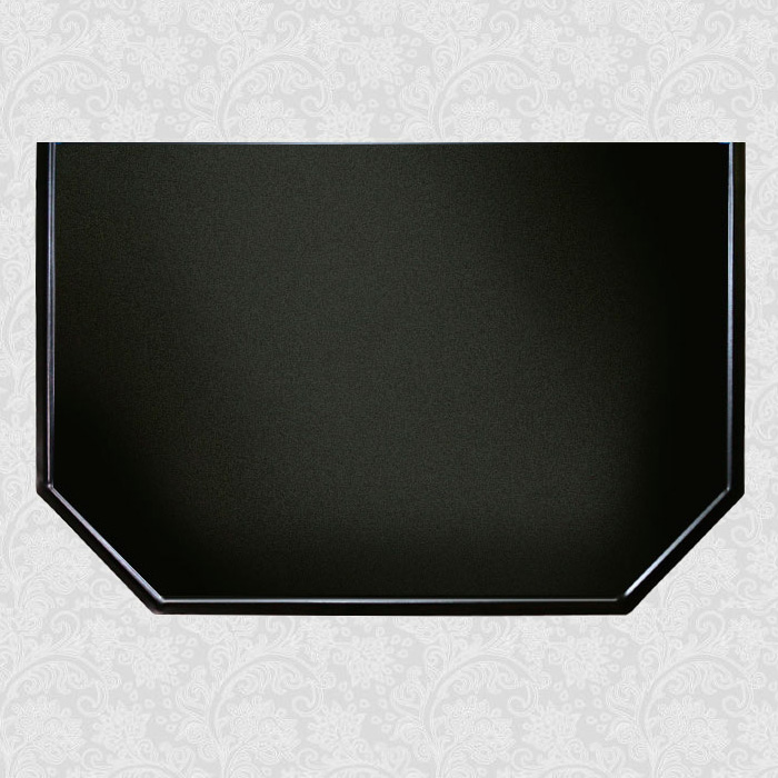 Предтопочный лист VPL062-R9005, 500х1000, черный (Вулкан)