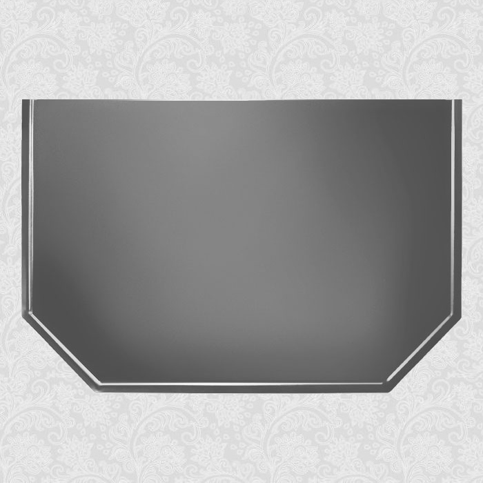 Предтопочный лист VPL062-R7010, 500х1000, серый (Вулкан)