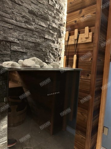 3D панели кварцит черный Classic в интерьере фото 33