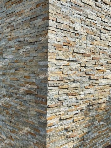3D панели кварцит мультиколор Classic в интерьере фото 13