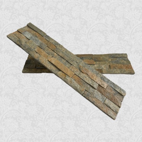 3D панели кварцит мультиколор classic (600х150x10-20 мм)