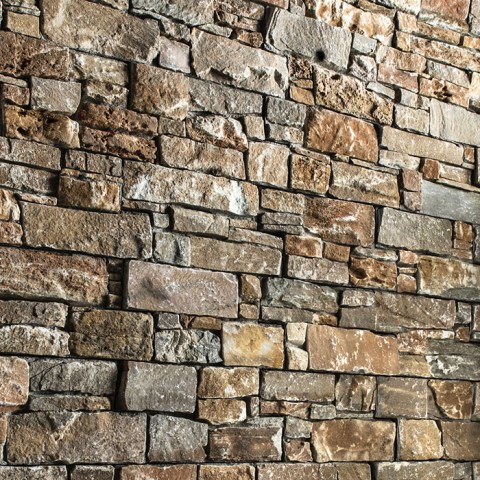 3D панели кварцит мультиколор «Грубый камень» (550х200x20-40 мм)