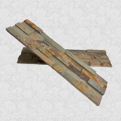 3D панели сланец мультиколор classic (600х150x10-20 мм)