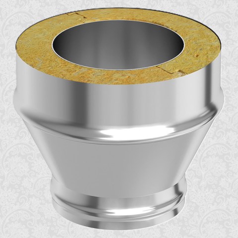 Переход на сэндвич (430 1,0мм/0,5мм) д.115х200 (ММ)