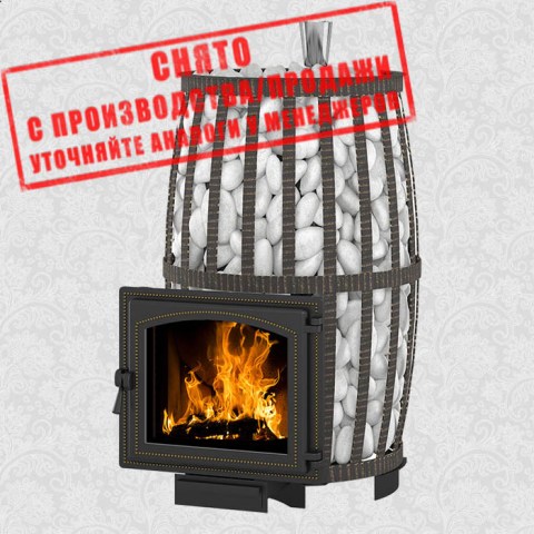 Чугунная печь Легенда Русский пар ковка 30 (240)