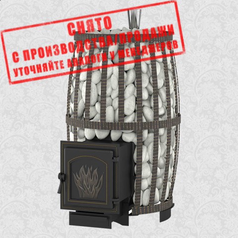 Чугунная печь Легенда Русский пар ковка 30 (271)