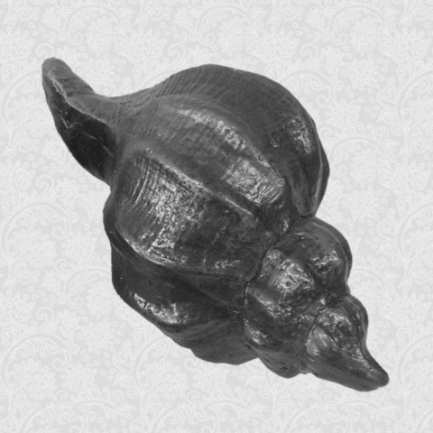 Камень чугунный для бани «Ракушка морская» (185х100х76мм) КЧР-1