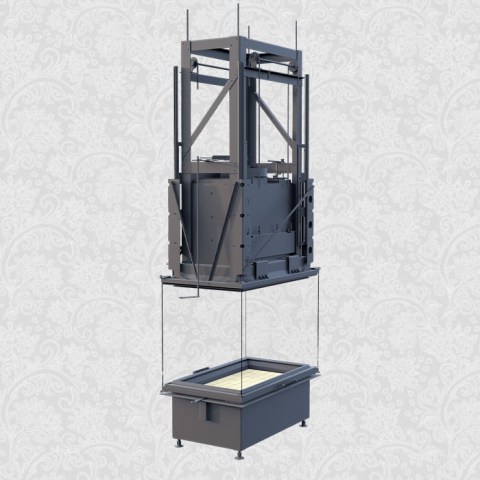 Каминная топка «Astov» П4С 10072 (Ø300 мм)