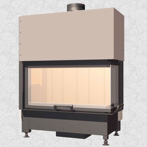 Каминная топка Schmid Ekko R 84(34)57 h в интерьере