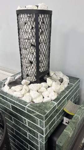 Комплект Авангард ЗК 25 (П2) Pro Оптима 725/40 Змеевик кирпич в интерьере