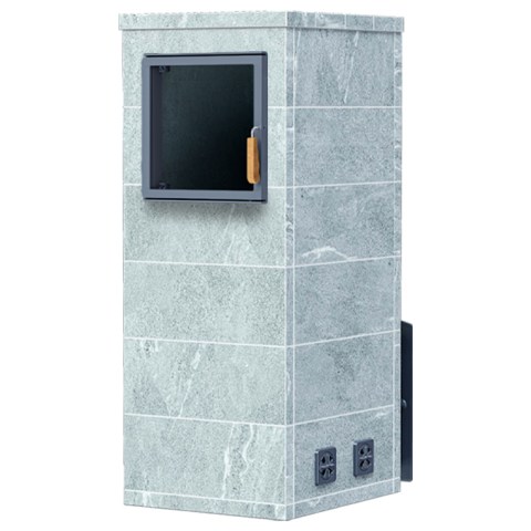 Комплект Гром 30 (П2) Русский пар 1580/40 Талькохлорит вид сзади