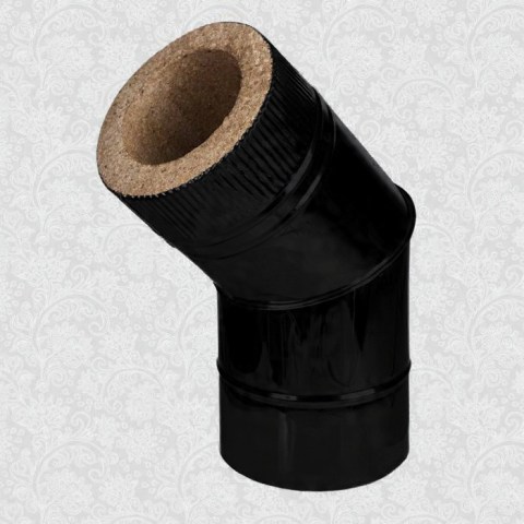 Отвод Black Edition, д. 200, 15 гр., AISI 430, 0,5мм