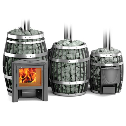 Печь банная Саяны Carbon ДА(дверца антрацит)