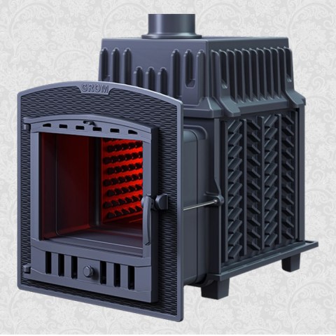 Печь для бани чугунная Гефест Гром 30 (П2)