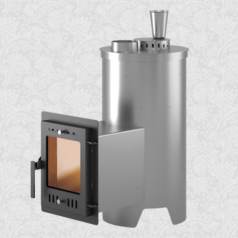 Печь для бани Эверест «Steam Master» 18 INOX (210М) (под обкладку)