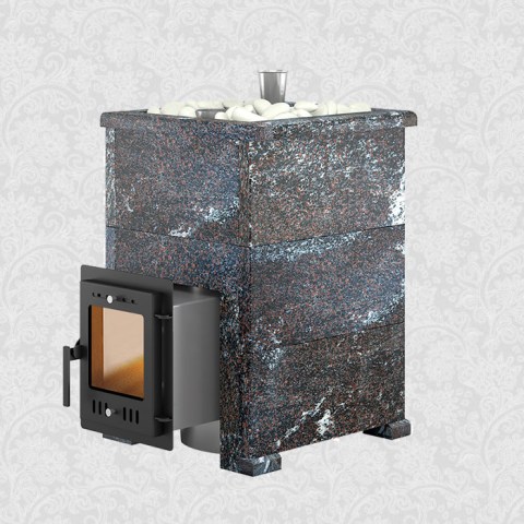 Печь для бани Эверест «Steam Master 18 INOX» Амфиболит, S-40