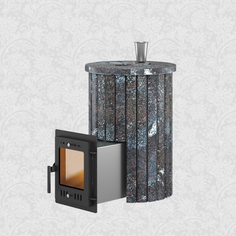 Печь для бани Эверест «Steam Master 18 INOX» Ламель Амфиболит, S-20