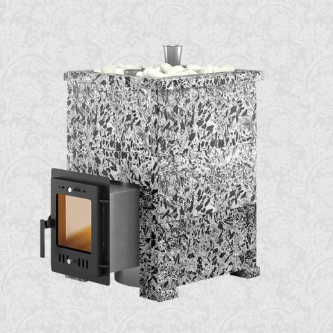 Печь для бани Эверест «Steam Master 18 INOX» Пироксенит Элит, S-40