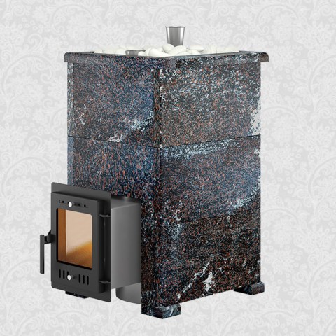 Печь для бани Эверест «Steam Master 24 INOX» Амфиболит, S-40