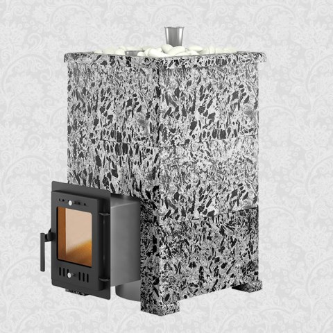 Печь для бани Эверест «Steam Master 24 INOX» Пироксенит Элит, S-40