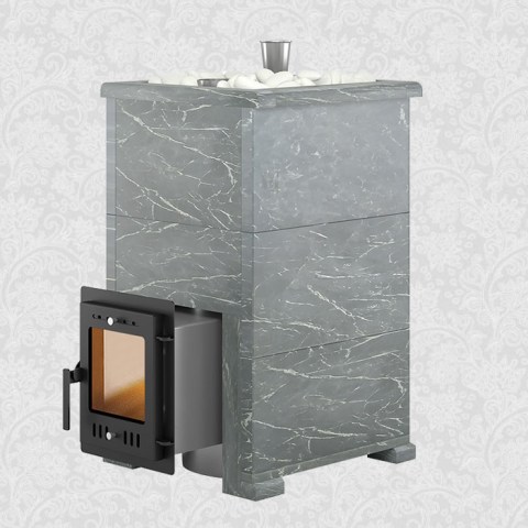 Печь для бани Эверест «Steam Master 24 INOX» Талькохлорит, S-40