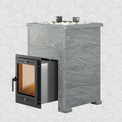 Печь для бани Эверест «Steam Master 30 INOX» Талькохлорит, S-40