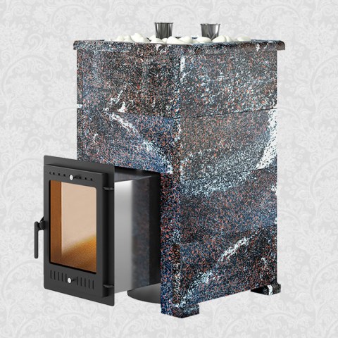 Печь для бани Эверест «Steam Master 38 INOX» Амфиболит, S-40