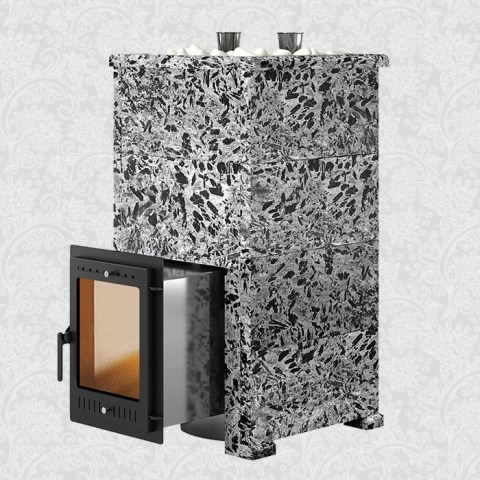 Печь для бани Эверест «Steam Master 44 INOX» Пироксенит Элит, S-40