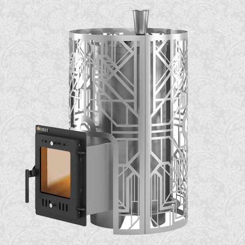 Печь для бани Эверест «Steam Master» Galaxy 24 INOX (210М)