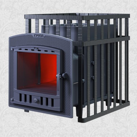 Печь Гроза 24 (П2) в сетке