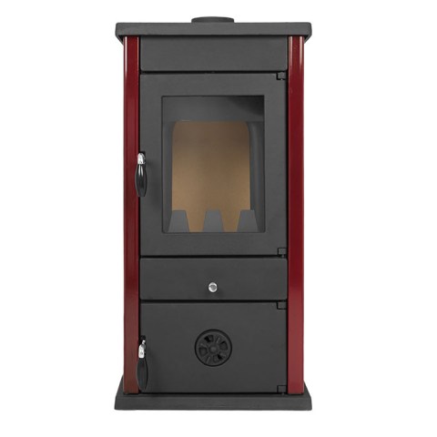 Печь-Камин MBS Thermo Vesta Plus Dark Red