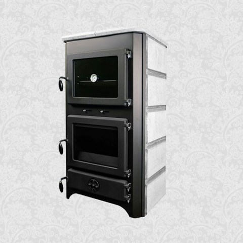 Печь-Камин MBS Thermo Vulkan Plus Stone