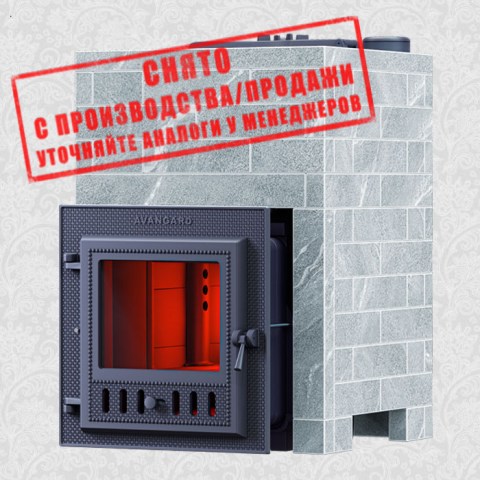 Печь-комплект Avangard ЗК 24 (М) Классика Талькохлорит кирпич снят с производства