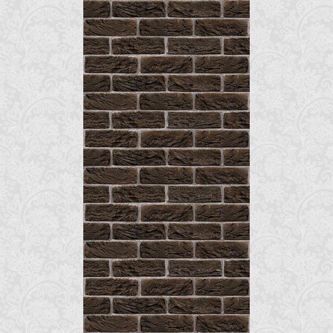 Плита ФАСПАН Коричневый №1001 Вертикаль (1200х600х8мм)