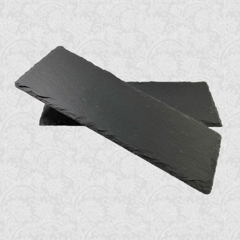 Плитка Сланец черный (300х100х5-7мм) «Pharaon» (скол)