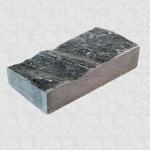 Плитка талькохлорит рваный камень 100х50х20 мм фото 1