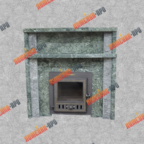 Портал из змеевика 950x960 мм. Фото5