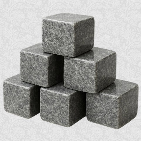 Камень д/сауны Талькохлорит (коробка) кубики, 20кг (С.)