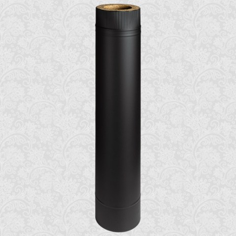 Труба дымовая Black Edition, д. 200, Нерж AISI430, 0.5мм, L=1000 мм