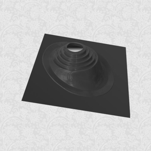 Уплотнитель кровельный RES №1 силикон 75-200 угл. чёрный (black)